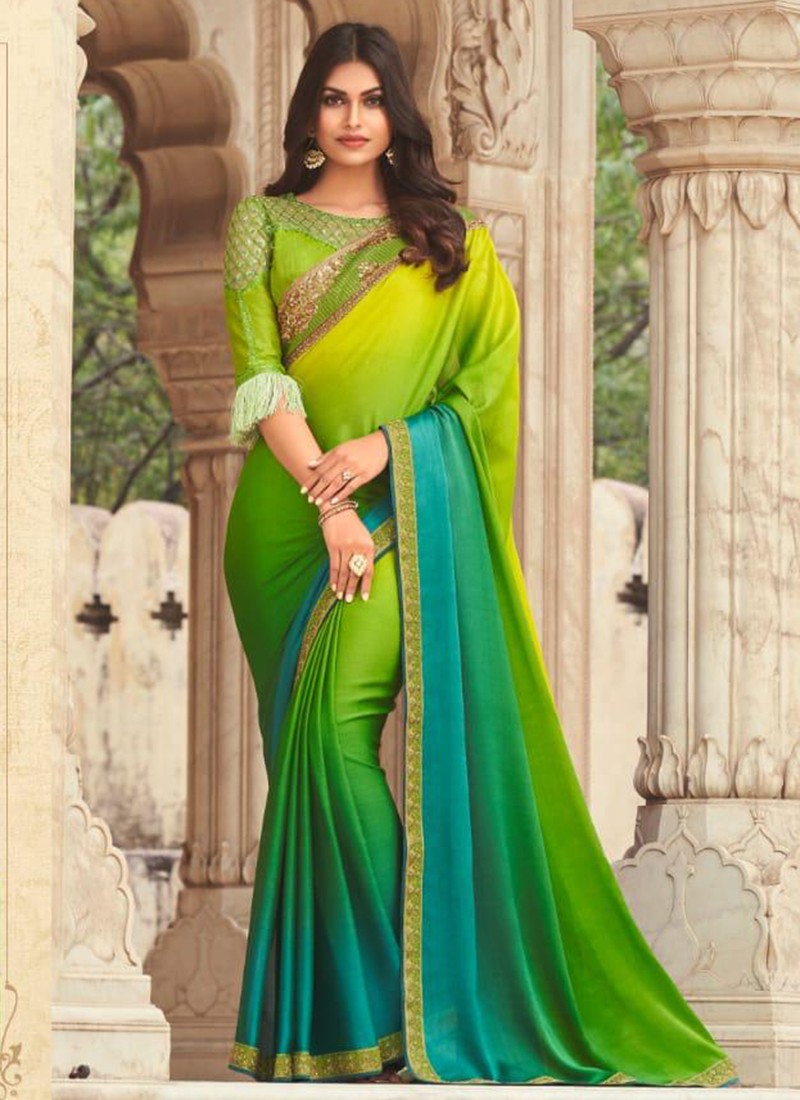 Sandal colour wedding on sale sarees